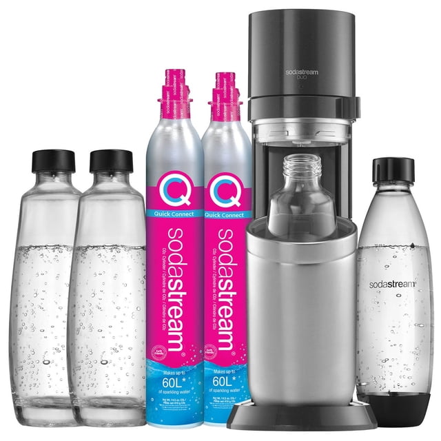 SodaStream Duo Ensemble de Machine à Eau Pétillante