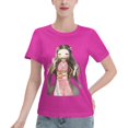 thumbnail image 1 of T-Shirt Basique à Manches Courtes pour Femmes Demon Slayer Blade Nidouzi, 1 of 6