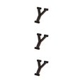 thumbnail image 2 of Transemion Durable And Rustproof Metal House Number Plaque For Stylish Door Decoration B17--Y 3Set, 2 of 6