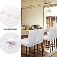 thumbnail image 4 of PiccoCasa Waterproof Bar Stool Covers for Counter Height Side Chair Covers, 4 of 9