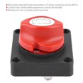 thumbnail image 4 of Car Battery Kill Switch, 12V-48V DC Battery Cut Off Switch Waterproof On/Off Durable Professional  For Offroad For Truck For Cars For Vehicle, 4 of 8