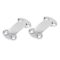 thumbnail image 1 of Fdit Webbing Pressure Buckles,Stainless Steel 316 Pressure Buckle,2Pcs Webbing Pressure Buckles Stainless Steel 316 Press Buckle for Tightening Straps, 1 of 8