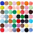 thumbnail image 5 of Needle Felting Wool Carded Wool Colour Pack 20G Brown Grey Red Pink Blue Neutral, 5 of 5