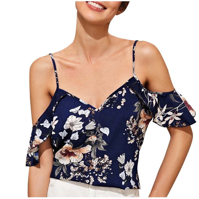 Cameland Hauts à Bretelles Grande Taille pour Femmes, Nouvelle Mode d'Été