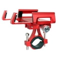 thumbnail image 4 of ZLight Support de Téléphone pour Vélo Support de Téléphone pour Moto Support de Trottinette Alliage d'Aluminium Rouge, 4 of 6