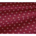 thumbnail image 5 of oneOone Viscose Jersey Fabric Plus Sign Kasuri Decor Fabric Printed BTY 60 Inch Wide, 5 of 5