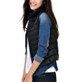 thumbnail image 2 of Innerwin Doudounes Manches Longues Gilet Matelassé Col Montant Chaud Noir G, 2 of 3
