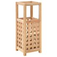 thumbnail image 1 of vidaXL Umbrella Stand Solid Walnut Wood 18x18x50 cm, 1 of 4