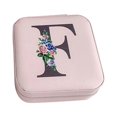 thumbnail image 1 of EGNMCR Closet Organizers and Storage, Storage Trunks & Bag 26 Letters Earring Jewelry Display Storage Box Case Organizer Flannel Tray Gift Jewelry storage, 1 of 2