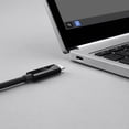 thumbnail image 4 of Câble Belkin Thunderbolt 3 USB-C vers USB-C 3,3 pi (1 m) – Transfert jusqu’à 20 Gb/s – Compatible 4K Ultra HD et USB 3.1 – Noir, 4 of 5