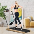 thumbnail image 2 of SuperFit 2.25HP 2-in-1 Folding Under Desk Treadmill W/Remote Control   APP, 2 of 9