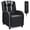 White, variant on Giantex Gaming Recliner Chair, Reclining Gaming Chair Ergonomic Leather Sofa with Footrest Lumbar Support Headrest and Side Pouch for Living Room Home Theater, White