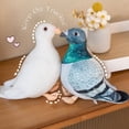 thumbnail image 3 of SharkTRUE Realistic Pigeon Plush Toys High Quality Soft Gifts Collection Model Animals Stuffed, 3 of 8