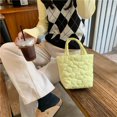 thumbnail image 1 of MesaSe Women Contrast Color Shoulder Bag Lady Stitching Small Shopping Underarm Bag, 1 of 7