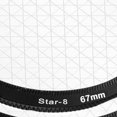 thumbnail image 3 of 3 Pcs Filtre d'Objectif avec Sac 4 6 8 Points Mince 67mm 67mm, 3 of 8