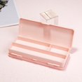 thumbnail image 5 of EARKITY Pencils Cases, Stackable Pencil case, Double Deck Plastic Pencil Case, Pure Color Hard Pen Case Box, Double Layers Large Capacity Pencil Storage for College School Office Supplies Classroom, 5 of 5