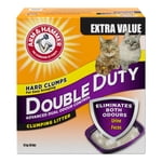 Arm & Hammer Double Duty Advanced Odour Control Clumping Cat Litter, 18 kg