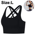thumbnail image 1 of 1 Pce Soutiens-Gorge de Sport à Fort Impact pour Femmes, Dos Croisé, Soutien-Gorge de Course Aguichant, 1 of 9