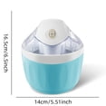 thumbnail image 3 of Dvkptbk ice machine Upgraded Small Home Mini Ice Cream Maker with Lid Mini Ice Cream Maker 1QT 15-Min Fast Yogurt Sorbet Maker Homemade, 3 of 9