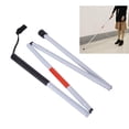 thumbnail image 1 of Walking Cane Stick Folding Impaired 4 124CM Visually Long Blind Aluminum Kitchen，Dining & Bar, 1 of 8