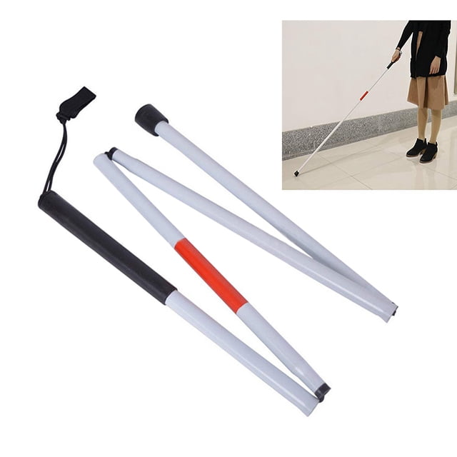 Walking Cane Stick Folding Impaired 4 124CM Visually Long Blind Aluminum Kitchen,Dining & Bar
