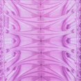 thumbnail image 1 of Ahgly Tapis d'Intérieur Lavable en Machine Carré Transitionnel Fleur Rose, 7 Pieds Carré, 1 of 7