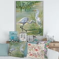 thumbnail image 3 of Designart Heron Birds I FLOAT FRAME WALL ART, 3 of 4