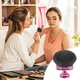 thumbnail image 4 of YoGold Blend & Blur Extra Large Body Makeup Brush for Self Tanner,Leg Makeup & Bronzer Self Tan Applicator, 2.9inch Wide Round Head Kabuki Brush For Application with Drawstring Bag Gray, 4 of 5