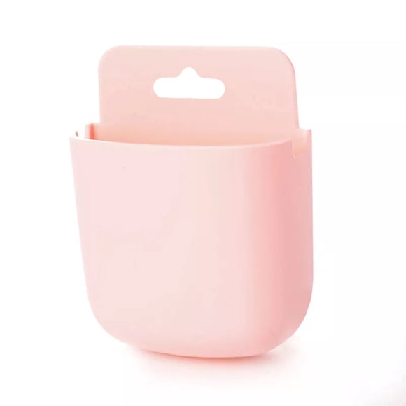 Wall-mounted Remote Control Storage Box, Self-adhesive Remote Control Box Plastic Multi-functional Storage Rack