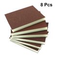 thumbnail image 2 of WEUVEB 8Pcs Hand Sanding Blocks with Silicone Abrasive Particles for Floor Maintenance and DIY Projects Brown, 2 of 8