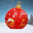 thumbnail image 3 of 60CM Outdoor Christmas Inflatable Decorated Ball Giant Christmas Inflatable Ball Christmas Tree Decorations With Lamp, 3 of 6