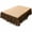 Kaki, variante sur Herunwer Protège-Matelas Antidérapant Jupe de Lit en Maille avec Barrière contre la Poussière, Convient à la Décoration de la Maison 59x79 Po