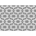 thumbnail image 1 of Ahgly Company Tapis d'Intérieur Rectangulaire Transitionnel Gris Lavable à la Machine, 8 Pieds x 12 Pieds, 1 of 7
