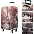 thumbnail image 5 of Travel Luggage Cover Suitcase Protector Fits 18-32 Inch Luggage Wheel Covers Patterned Travel Related Items Flower Luggage Protector Elastic Luggage Anti-scratch Suitcase Cover M, 5 of 5
