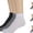 Black, White & Gray, variant on 100 Pack of Bulk Wholesale Men's U.S. Shoe Size 8 - 13 Ankle Socks for Walking, Running, Sports, Gym, Leisure and Recreation in White