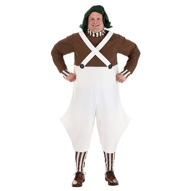 Willy Wonka Déguisement Oompa Loompa pour Adulte Grande Taille