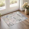 thumbnail image 1 of x Area Rug Living Room Rugs Washable Neutral Modern Abstract Soft Thin Large Rug Indoor Floor No Slip Rug Carpet for Bedroom Under Dining Table Home Office Decor Grey, 1 of 7