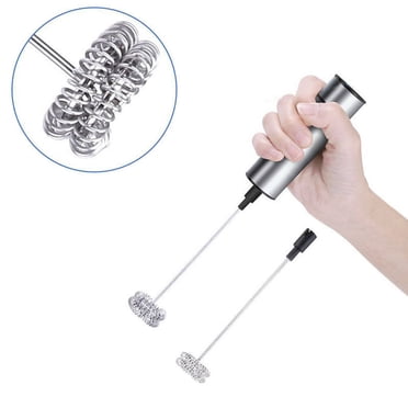 Milk frother, battery operated milk frother, electric