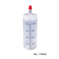 thumbnail image 4 of Squeeze Bottles Home Restaurant Kitchen Container Ketchup Containers Sauce Squeezable Bottle Bottle Squeezing Storage Tool Liquid Holders 4oz（120ml）, 4 of 9