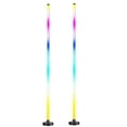 thumbnail image 2 of Rgb Led Strip Lights,Rgb Led Floor Lamp 1.2M Corner Floor Lamp 1.6 Billion Diy Color and Music Synchronized Smart Modern Floor Lamp Ambient Color-Changing Floor Lamp for Living, 2 of 3