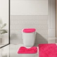 thumbnail image 4 of drppepioner 3 Pack Bathroom Rug Set Super Soft Non Slip Bathtub Carpet and Absorbent Bath Mat Plush Bath Mat, 4 of 8
