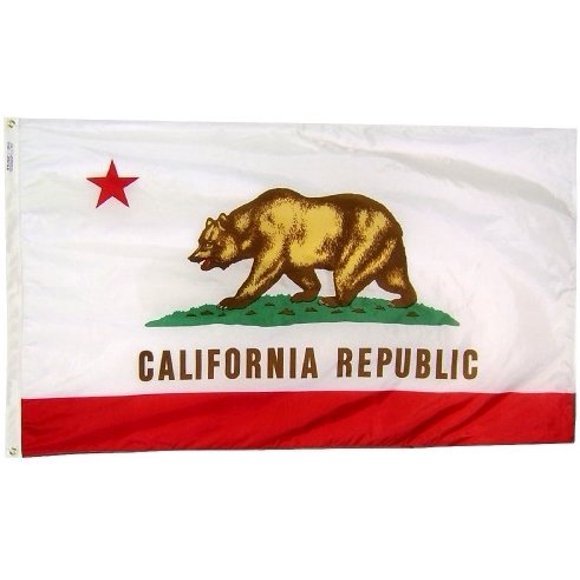 4x6' California Nylon State Flag - All Weather, Durable, Outdoor Nylon Flag - All Star Flags