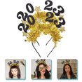 thumbnail image 2 of Shisuyan 2 Pcs Cerceaux de Cheveux en Alliage Doré pour Fête à Domicile Rassemblement Amis, 2 of 8