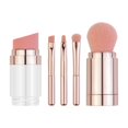 thumbnail image 1 of 5 In 1 Makeup Brush Multifunctional Portable Makeup Brush Powder Puff Set Beauty Tools, 1 of 6
