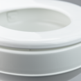 thumbnail image 2 of Dometic Toilet 302300071 300 Series; Permanent; Elongated Seat With 18 Inch Seat Height; Pedal Flush Control; Triple-Jet Bowl Rinse; White; Without Hand Sprayer; Retail Package, 2 of 7