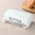 thumbnail image 2 of Classic Kitchen Accessories, Butter Dish with Lid for Countertop Butter Crock with Stainless Multipurpose Butter Butter Container Kitchen for Wife Mother, 2 of 7
