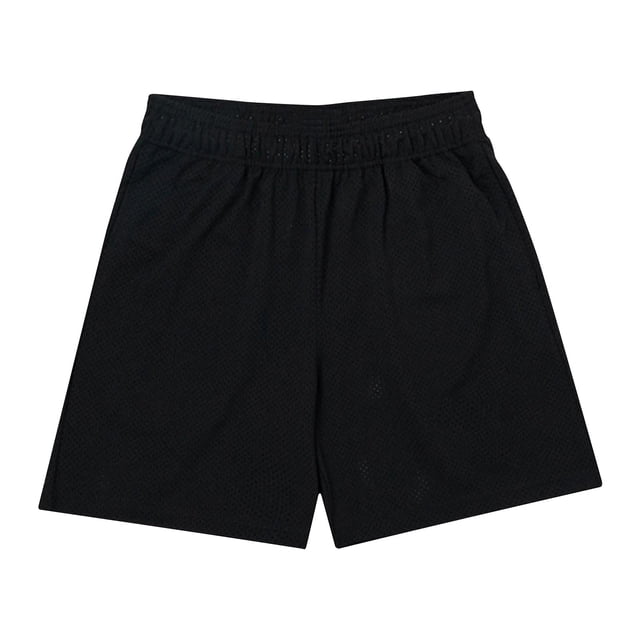 Plebaso Summer Mens Casual Shorts Elastic Waist Beach Shorts Breathable Mesh Shorts for Running Training