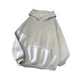 thumbnail image 1 of Innerwin Chandails à Capuche en Molleton pour Femmes, Chandail Sport Uni, Coupe Ample, Hauts à Capuche Gris m, 1 of 2