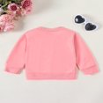 thumbnail image 3 of Mommy and Me Matching Outfits Long Sleeve Crew Neck Letter Sweatshirts, 3 of 8