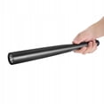 thumbnail image 2 of Flashlight baseball bat truncheon 39cm solid black, 2 of 8